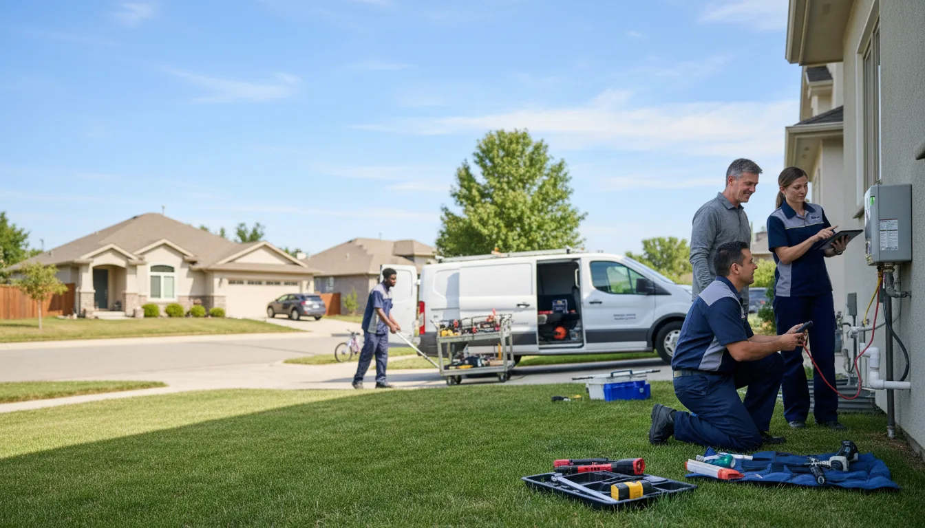 Professional Outdoor Tankless Water Heater Installation in Wilson, OK